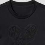 KUHO [HEART FOR EYE] Kids Regular T-Shirts (Artwork) - Black