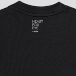 KUHO [HEART FOR EYE] Kids Regular T-Shirts (Artwork) - Black