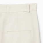 COS Relaxed Tailored Wide Leg Trousers – Cream