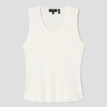 Theory Women Neo Sag Harbor Feeder Stripe Tank - Bone