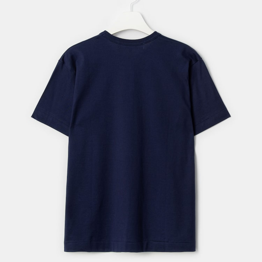 Gold Heart Wappen T-Shirt — Navy