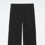 COS Pleated Wide Leg Trousers – Black