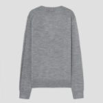 Theory Women Regal Wool Vneck Cardigan - Cool Heather Grey