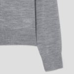 Theory Women Regal Wool Vneck Cardigan - Cool Heather Grey