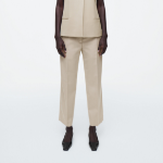 COS Wool Slim Trousers – Beige