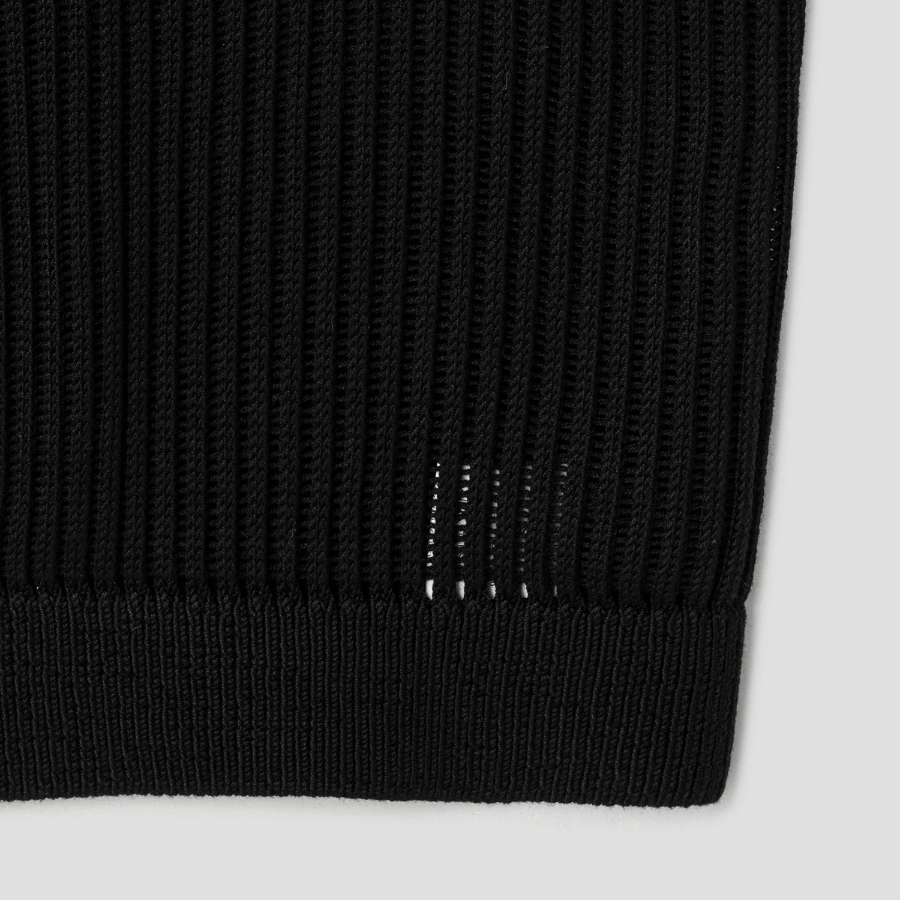 Theory Women Sheen Cotton Easy Vest - Black