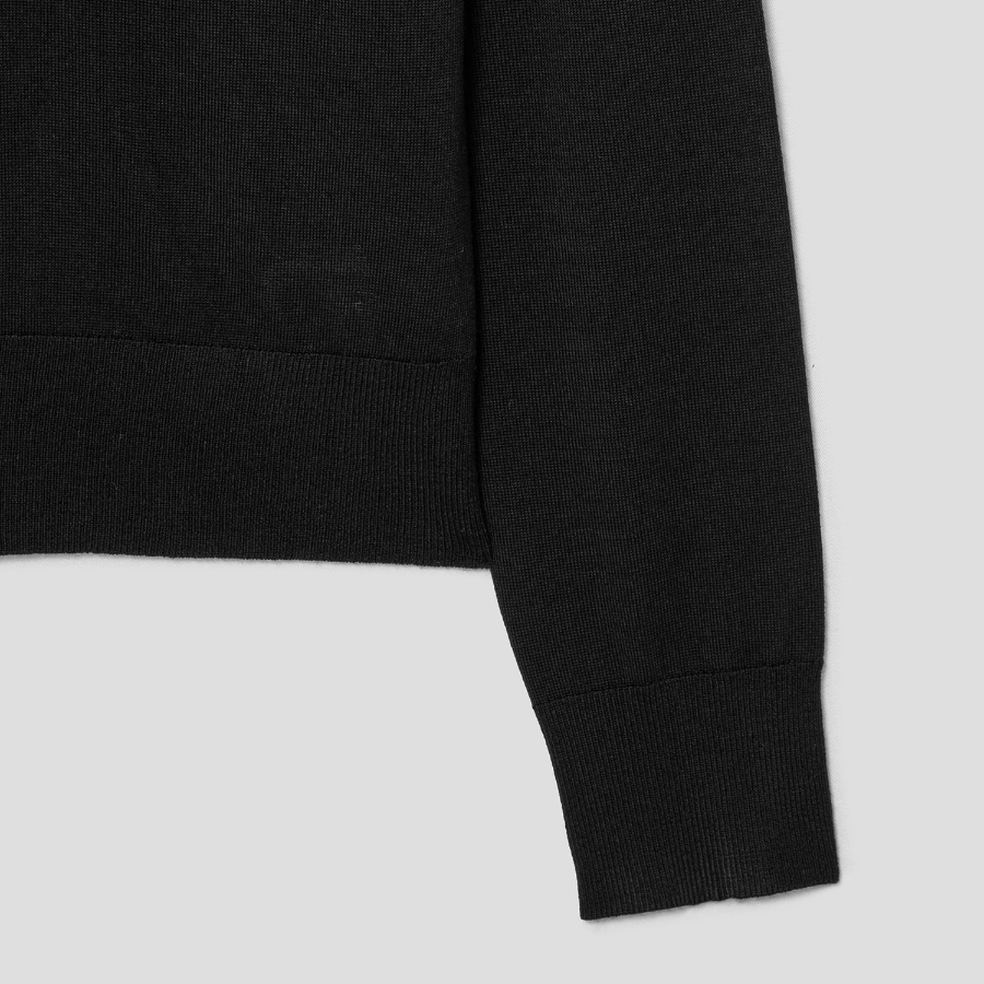 Theory Women Regal Wool Vneck Cardigan - Black