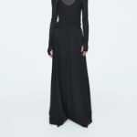 COS Fluid Wide Leg Trousers – Black