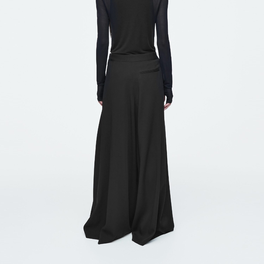 COS Fluid Wide Leg Trousers – Black