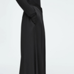 COS Fluid Wide Leg Trousers – Black