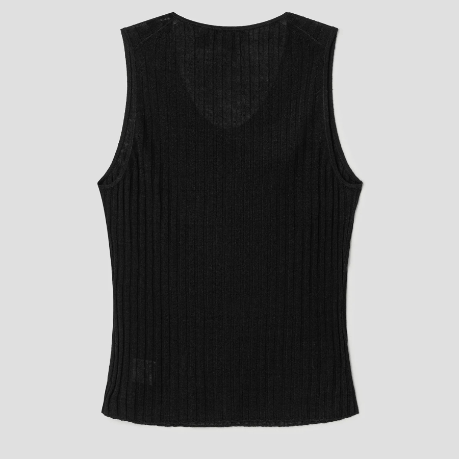 Theory Women Neo Sag Harbor Feeder Stripe Tank - Black