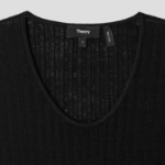 Theory Women Neo Sag Harbor Feeder Stripe Tank - Black