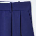 COS Relaxed Twill Wide Leg Trousers – Blue