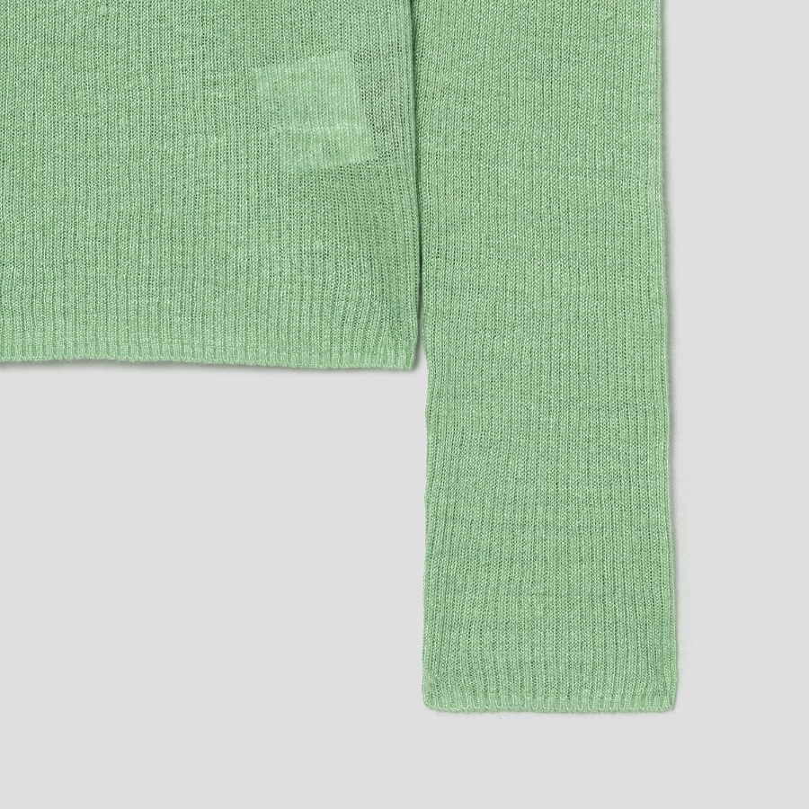 Theory Women Neo Sag Harbor Sheer Rib Pullover - Meadow