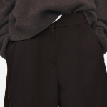 COS Relaxed Wool Blend Wide Leg Trousers
