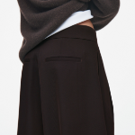 COS Relaxed Wool Blend Wide Leg Trousers