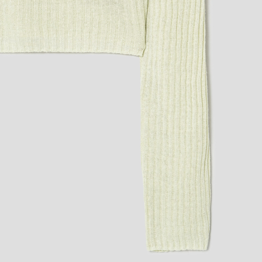 Theory Women Neo Sag Harbor Crop Cardigan - Aloe