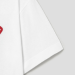 Blue Wappen Heart T-Shirt — White