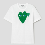 Green Wappen Heart T-Shirt — White