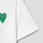 Green Wappen Heart T-Shirt — White