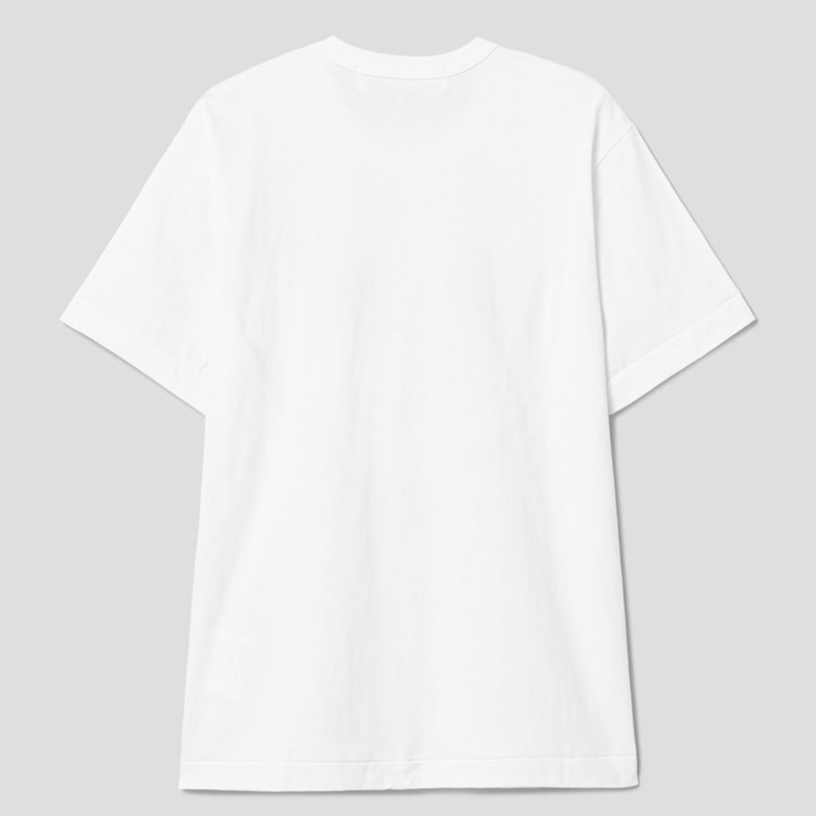 Red Heart Wappen Red Lined Heart T-Shirt — White