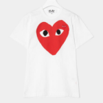 Red Heart Wappen T-Shirt — White