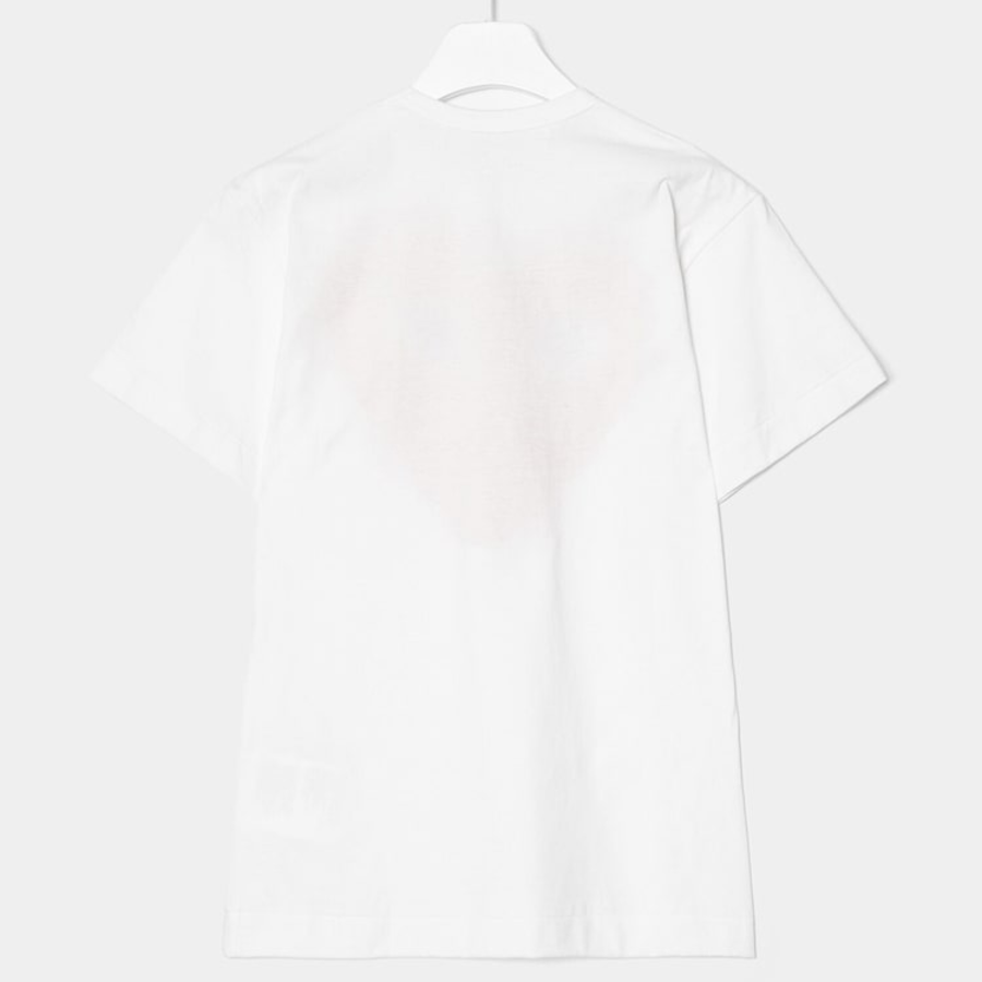 Red Heart Wappen T-Shirt — White
