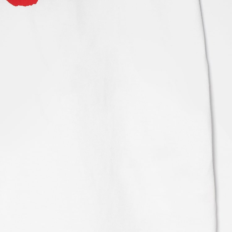 Red Heart Wappen T-Shirt — White