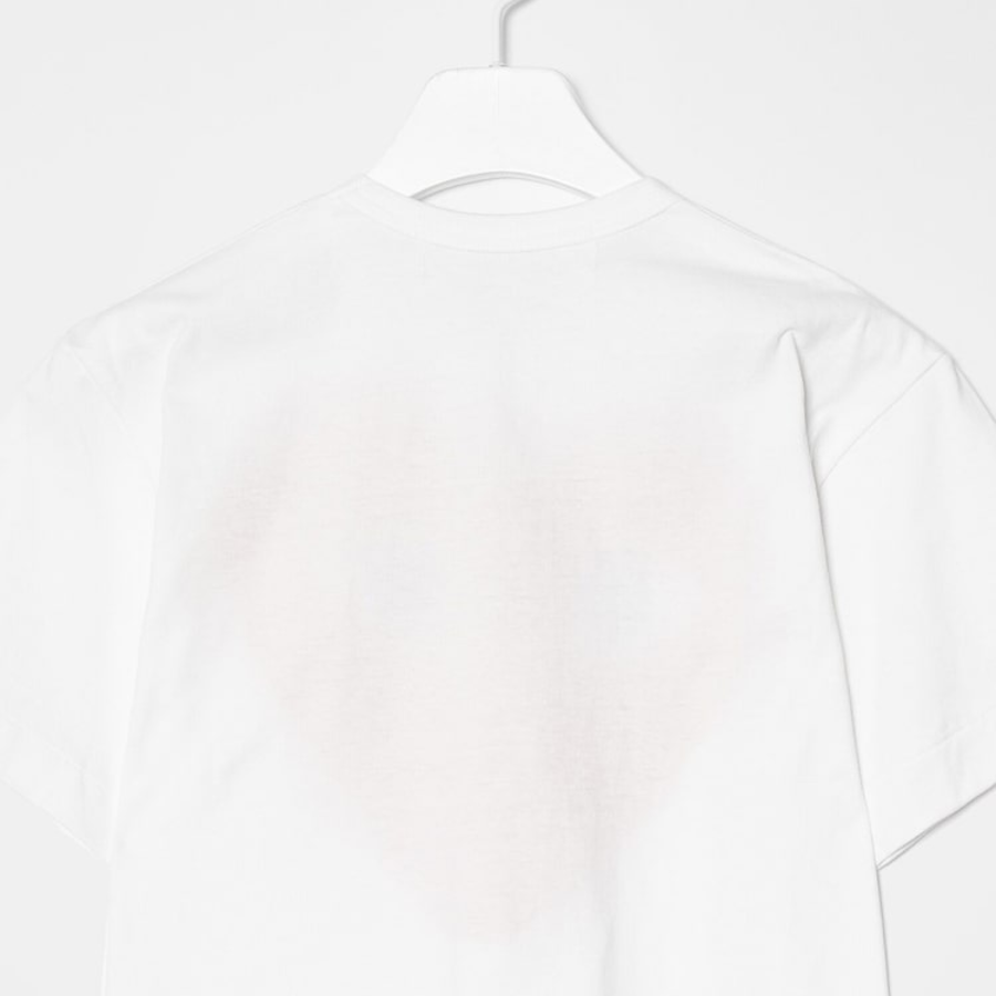 Red Heart Wappen T-Shirt — White