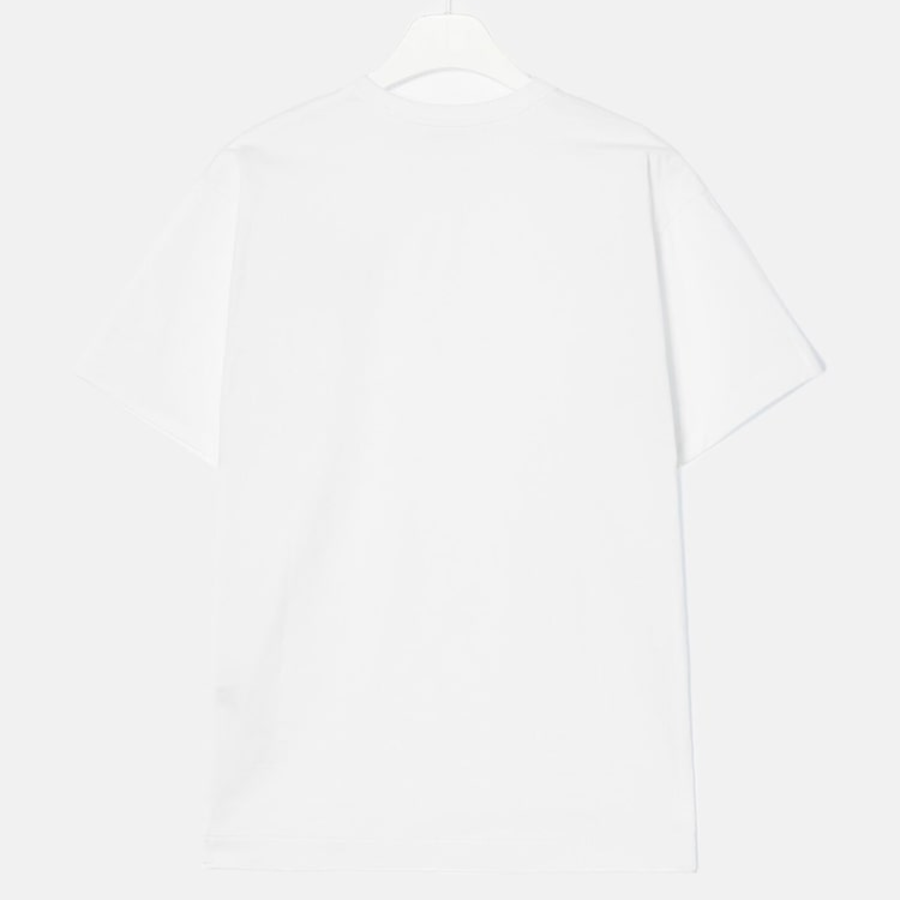 Double Red Heart Wappen T-Shirt — White