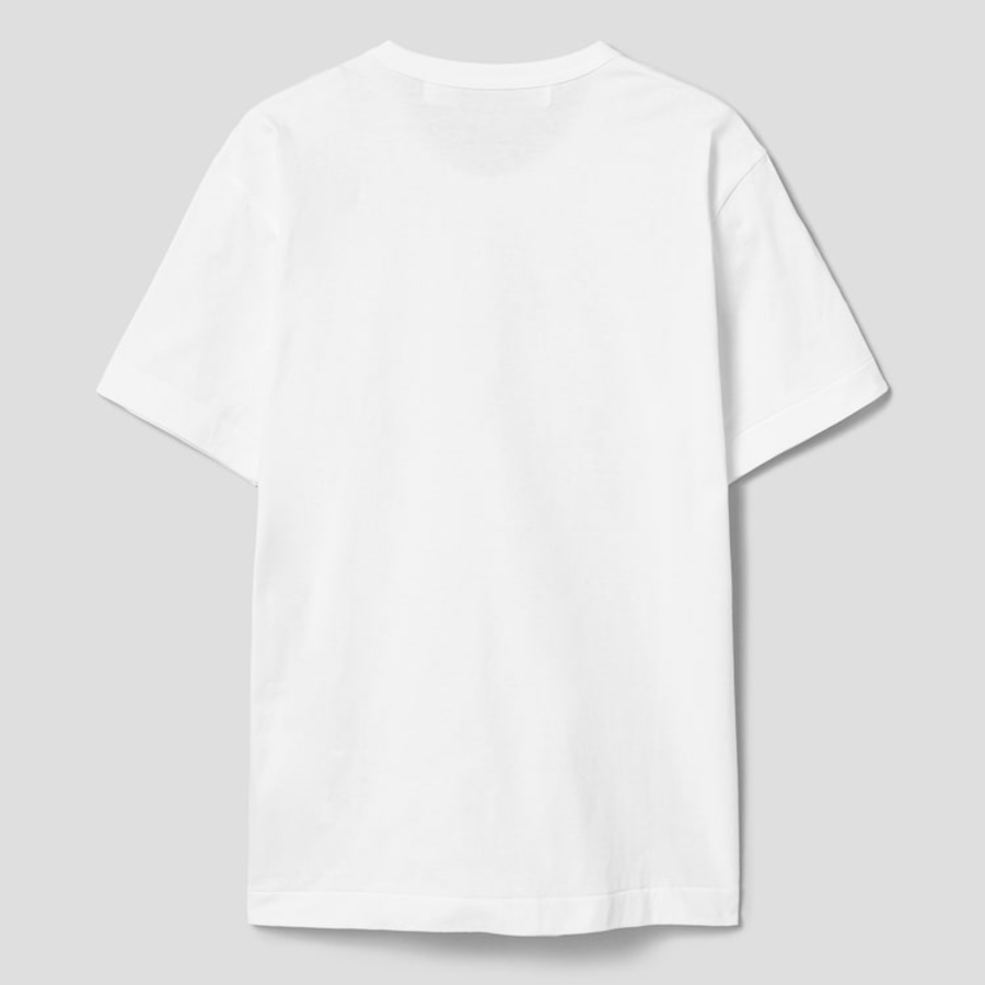 6 Heart Short Sleeve T-Shirt — White