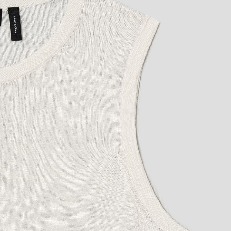 Theory Women Neo Sag Harbor Twin Set Shell - Bone