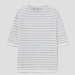 Theory Women Neo Sag Harbor Boyfriend Stripe Tee - Bone Multi