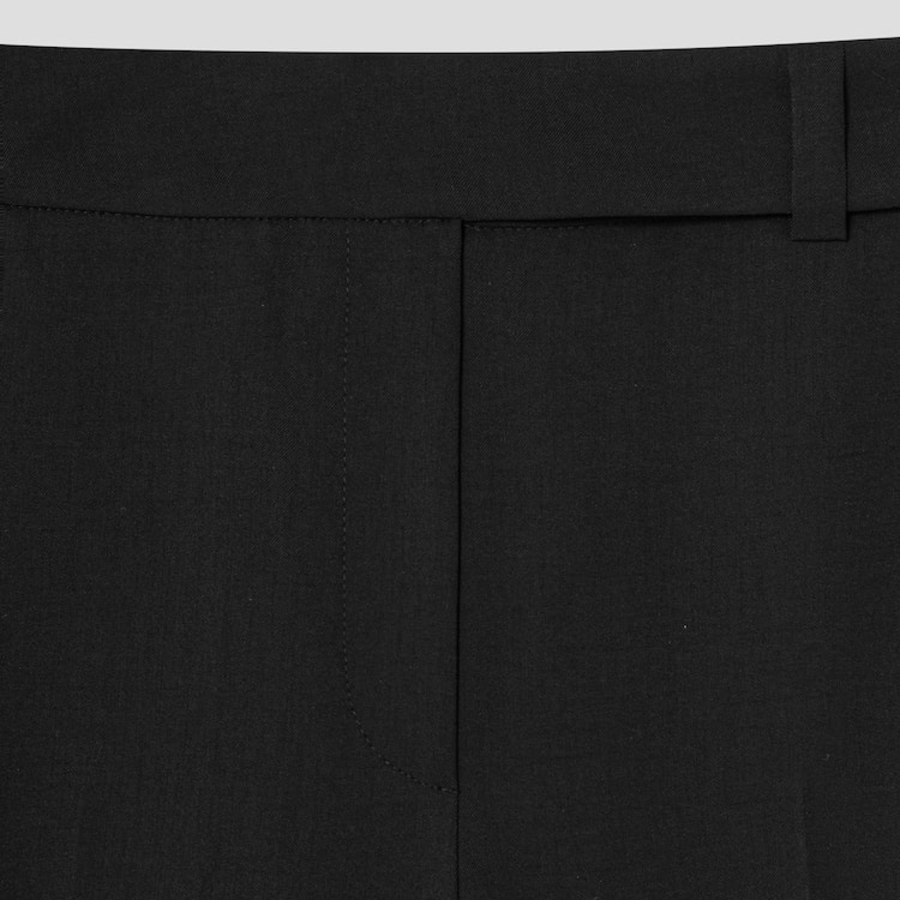 KUHO [Summer Icon Slacks] [Edit] Signature Wide Fit Pants - Black