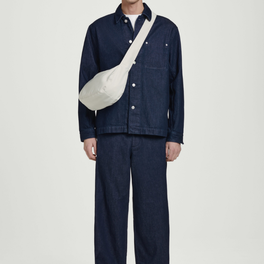 COS Crossbody Saddle Bag – Nylon Stone