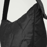 COS Quilted Crossbody Messenger Bag – Nylon Black