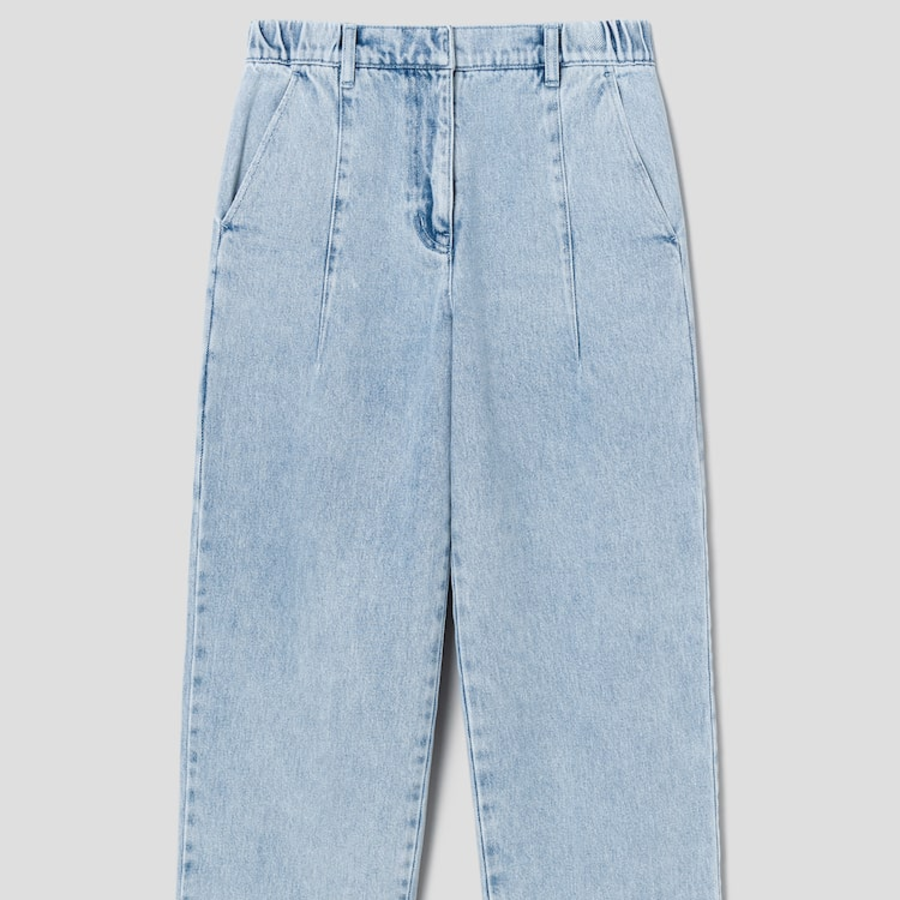KUHO Tapered Fit Denim Pants - Sky Blue