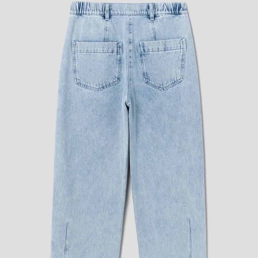 KUHO Tapered Fit Denim Pants - Sky Blue