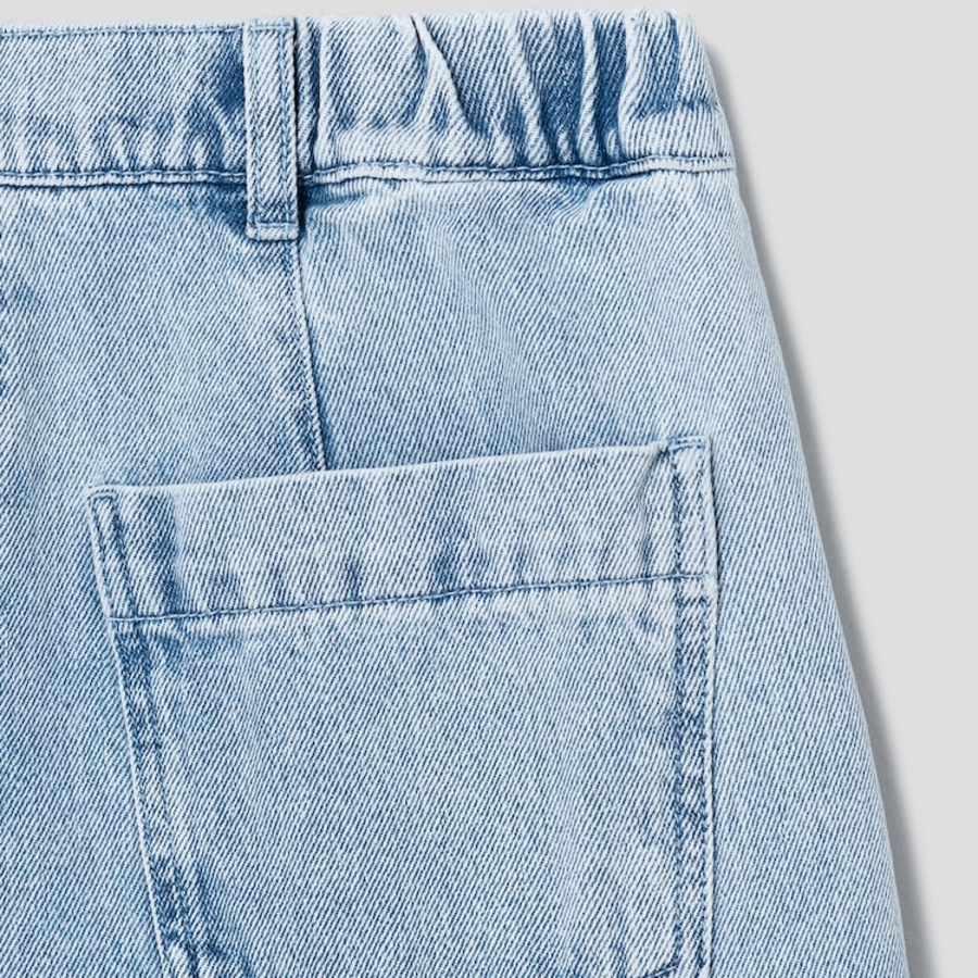 KUHO Tapered Fit Denim Pants - Sky Blue