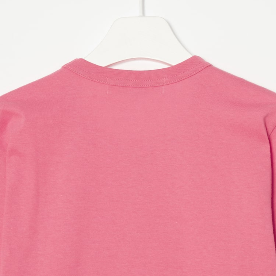 Red Heart Wappen T-shirt — Pink