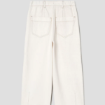 KUHO Tapered Fit Denim Pants - Ivory