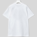 Black Heart Print T-shirt — White