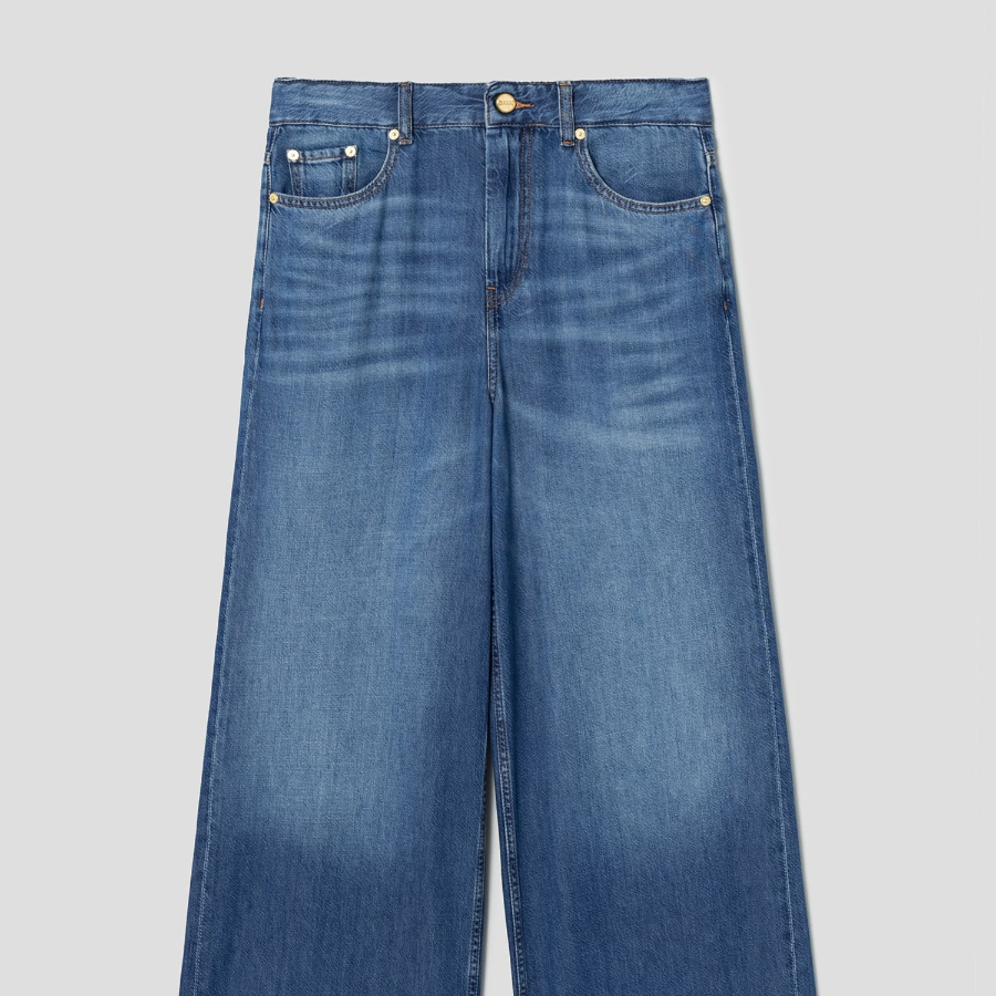 GANNI Light Denim Marri - Mid Blue Vintage