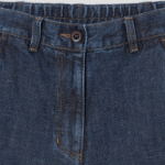 KUHO Cotton Linen Wide Pants - Blue