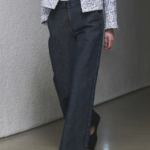 KUHO Cotton Linen Wide Pants - Blue