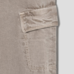 KUHO Cargo Denim Straight Pants - Beige