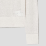 Theory Women Neo Sag Harbor Crew Neck Pullover - Bone