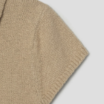 Theory Women Wave Boucle Cap Sleeve Polo - Hazel