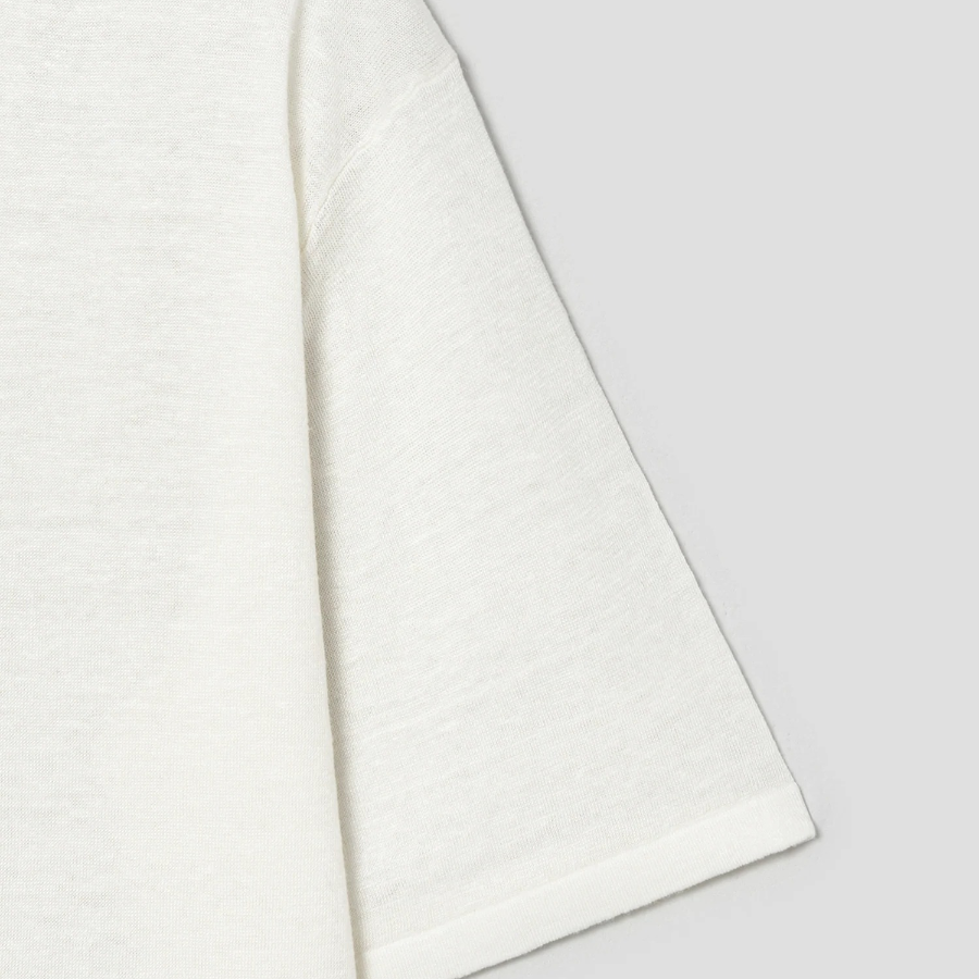 Theory Women Neo Sag Harbor Boyfriend Tee - Bone