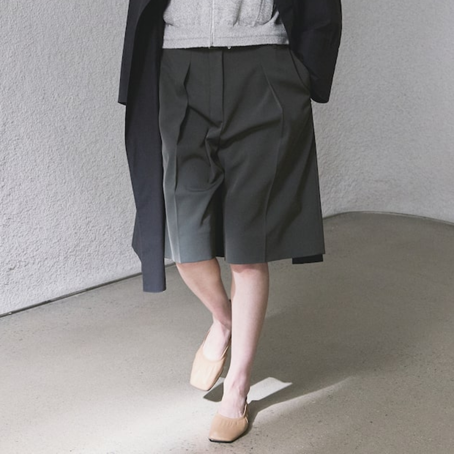 KUHO Riosell Blend Half Pants - Khaki